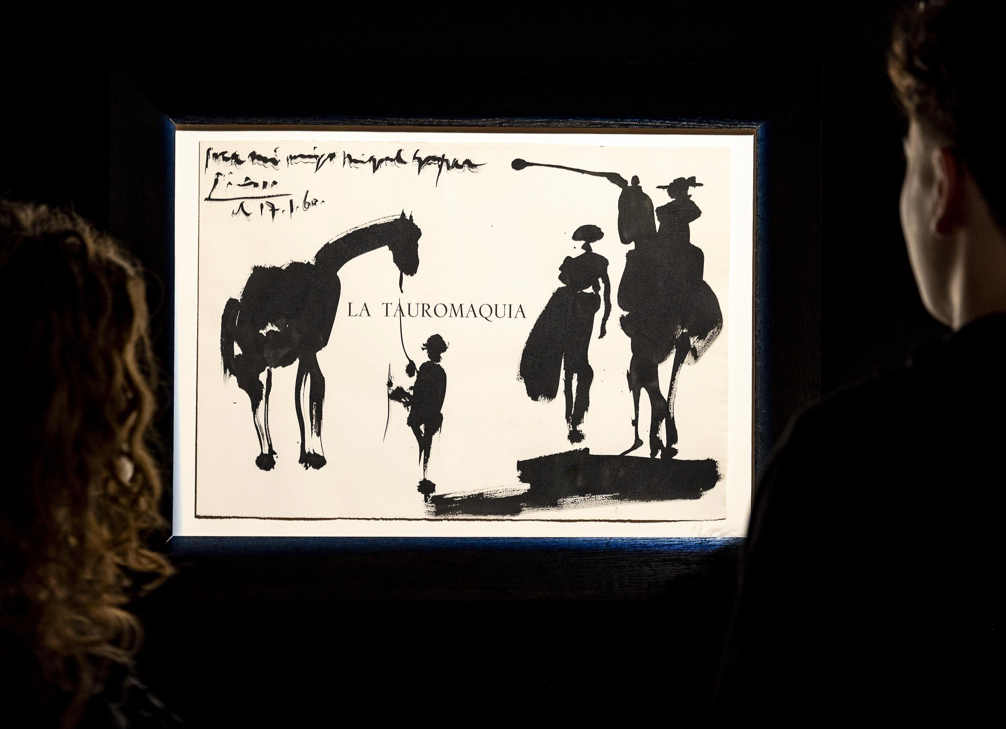 Pablo Picasso: „La Tauromaquia“ von 1959.