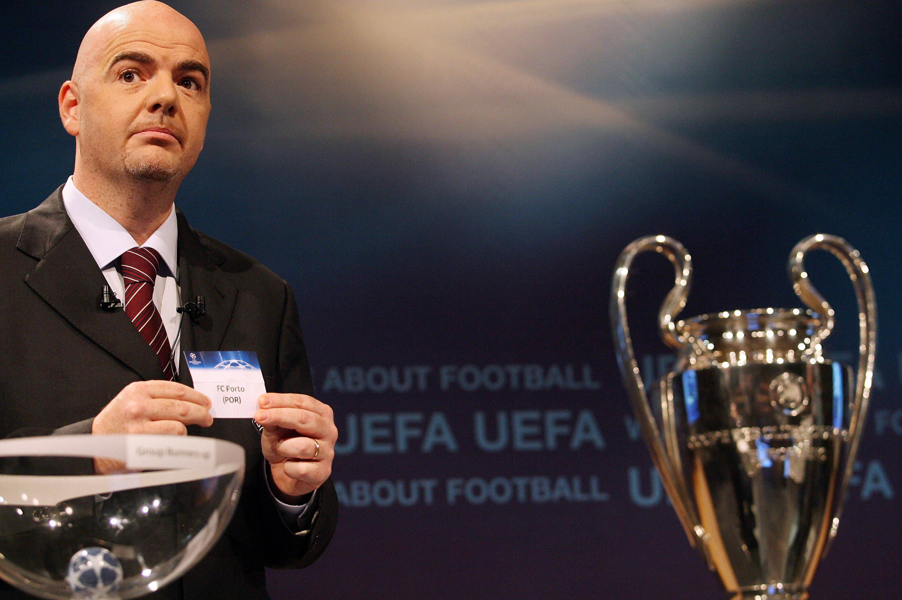 Leitete einst die Auslosungen der Champions League: Gianni Infantino, hier 2009, in seiner Funktion als Uefa-Generalsekretär.